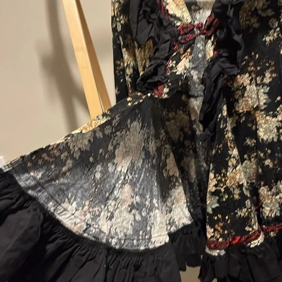 Punk Rave Lolita Floral Lace Kimono - Picture 5 of 7